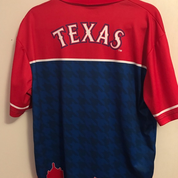 Texas Rangers Polo Large. Colorful - Picture 7 of 9